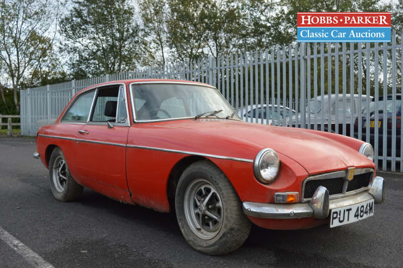 1974 MG B GT restoration project